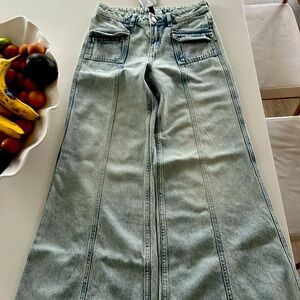 Flared jeans size 0